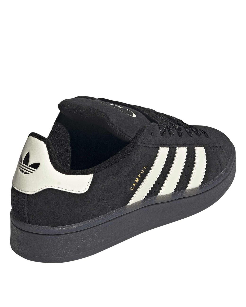 Adidas Originals Black Suede Low-Top Sneaker