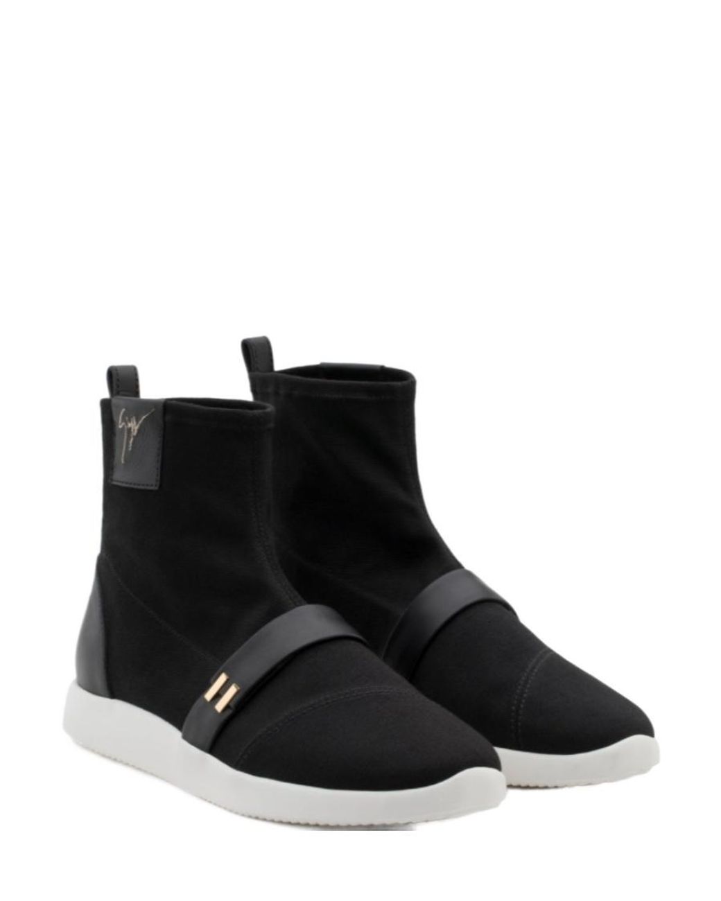 Giuseppe Zanotti Black Sock Sneakers for men