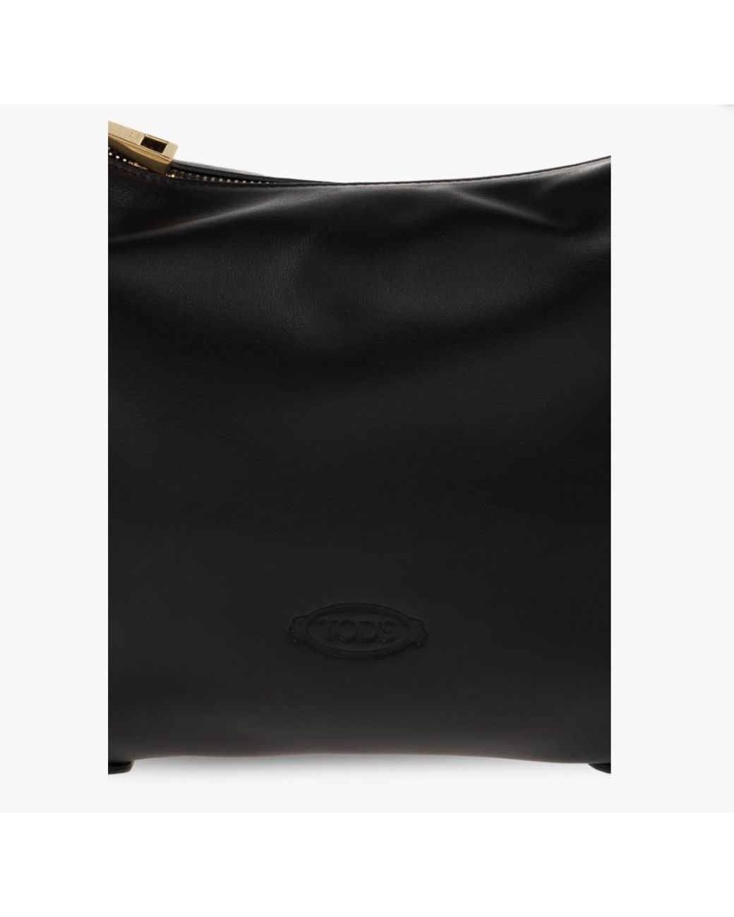 Tod's Black Mini Studded Shoulder Bag