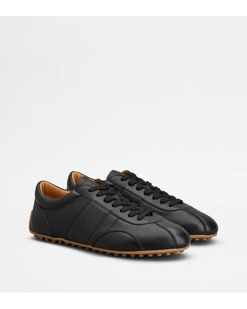 Tod's Black Lace-Up Sneakers for men