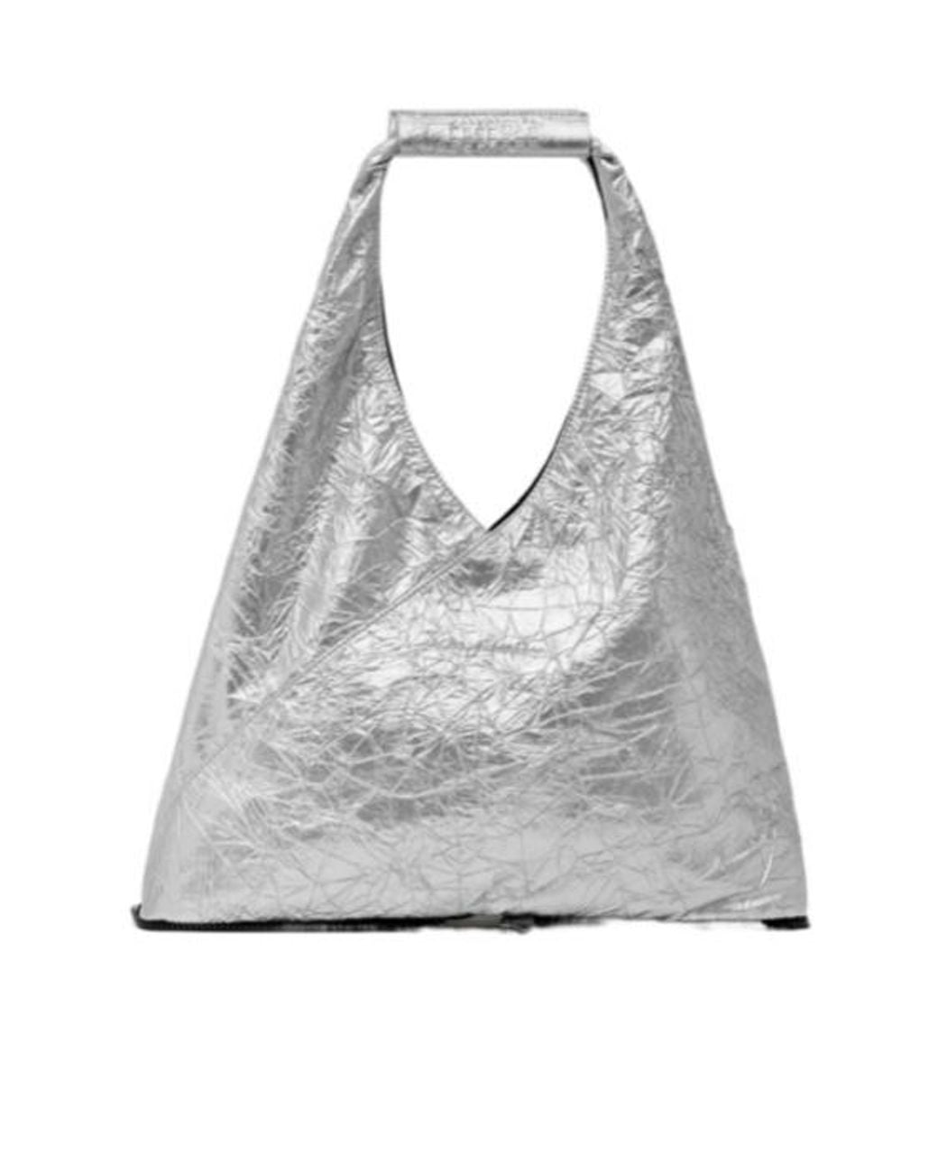 MM6 by Maison Margiela Gray Zip Pouch Japanese Bag