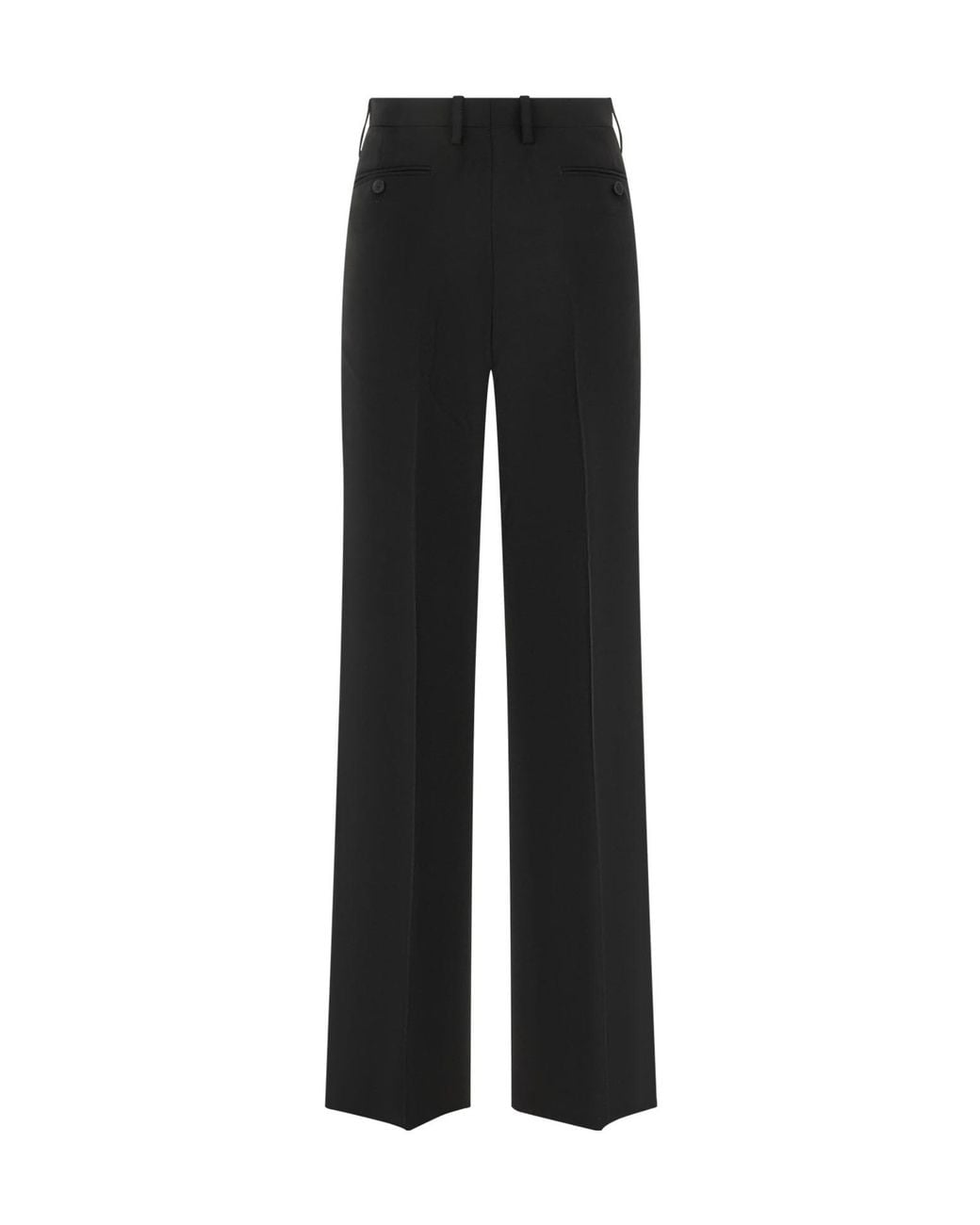 Fendi Black Straight-Leg Trousers