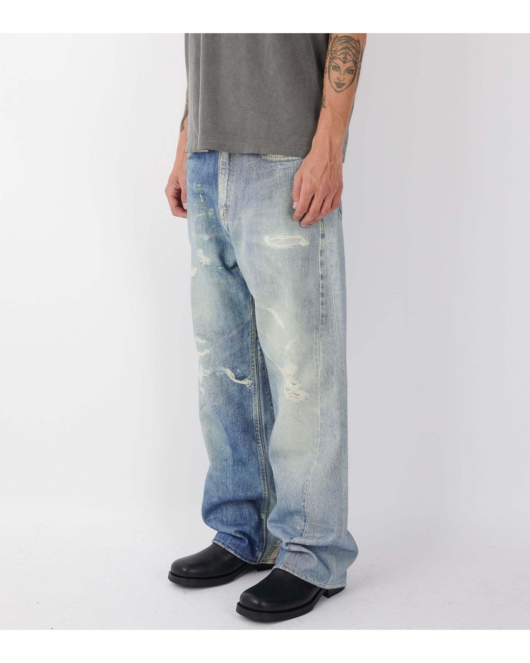 Our Legacy Blue Jeans With Belt Loops for men