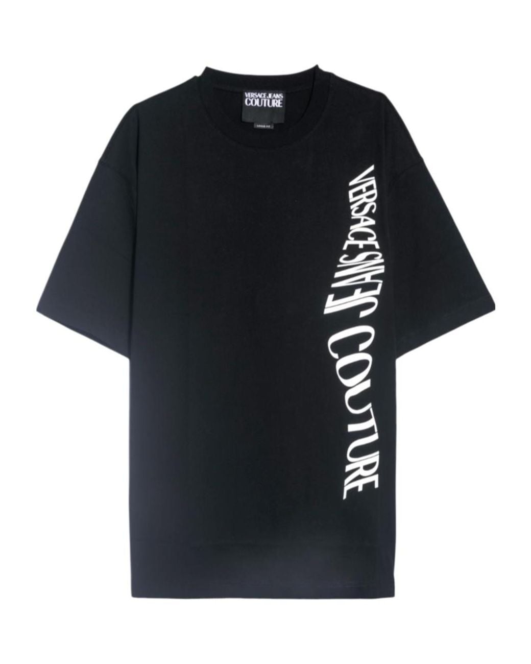 Versace Jeans Black Short-Sleeved T-Shirt for men