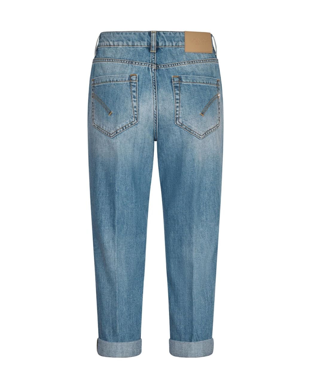 Dondup Blue Koons Button Detailed Jeans