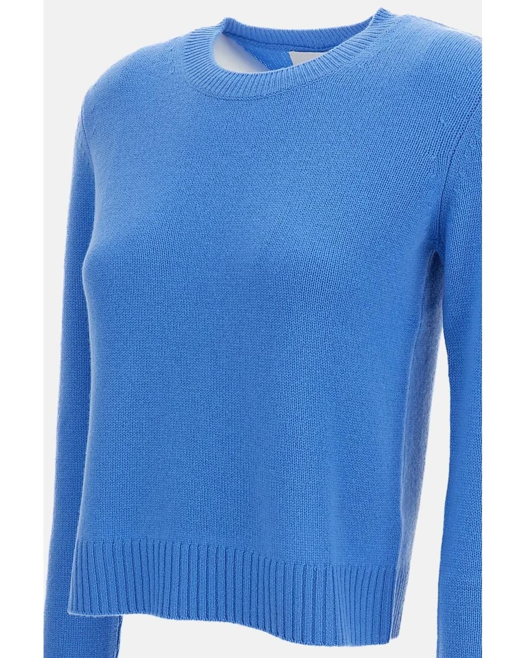Lisa Yang Blue Mable Crewneck Jumper