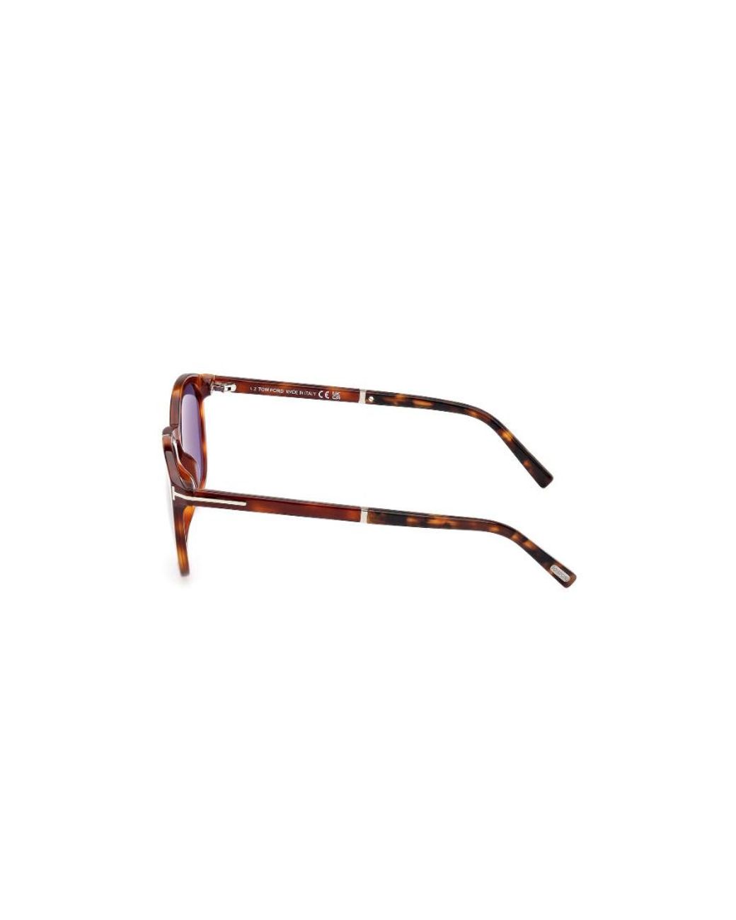 Tom Ford Purple Logo Sunglasses for men