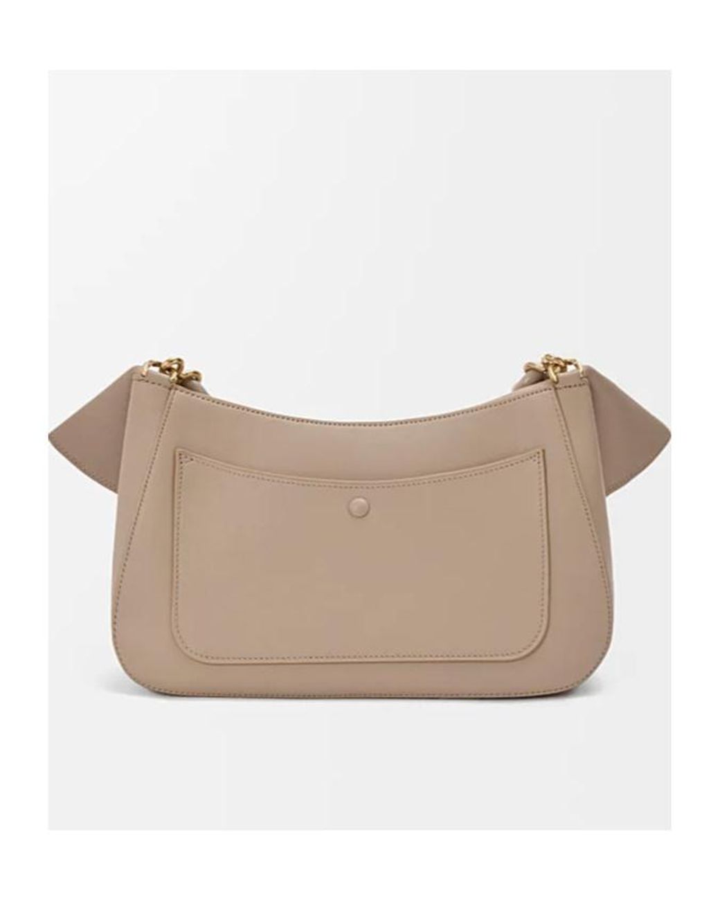 Loewe Natural Medium Leather Ola Shoulder Bag