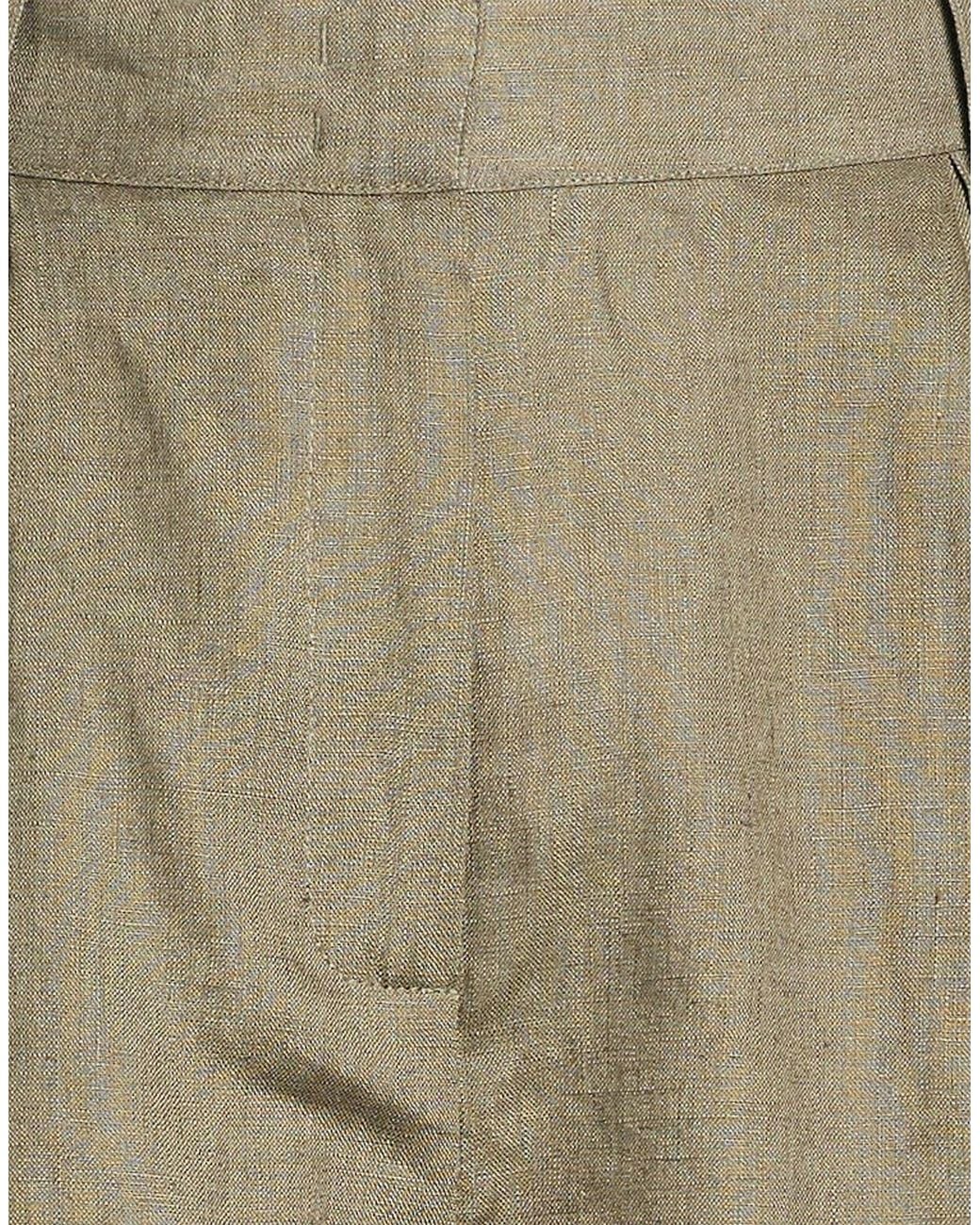 MAX&Co. Green Linen Shorts