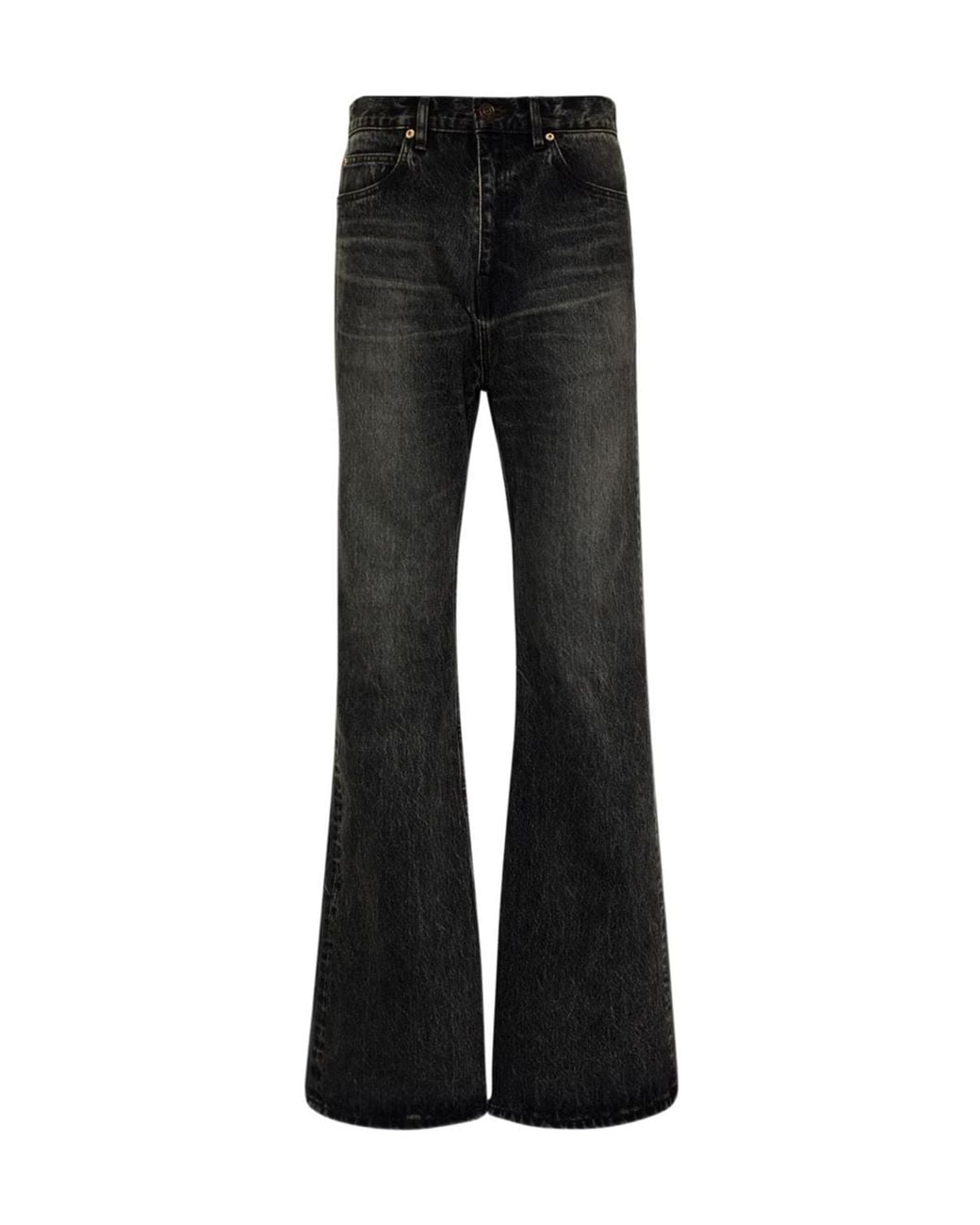 Balenciaga Black Flared Jeans for men