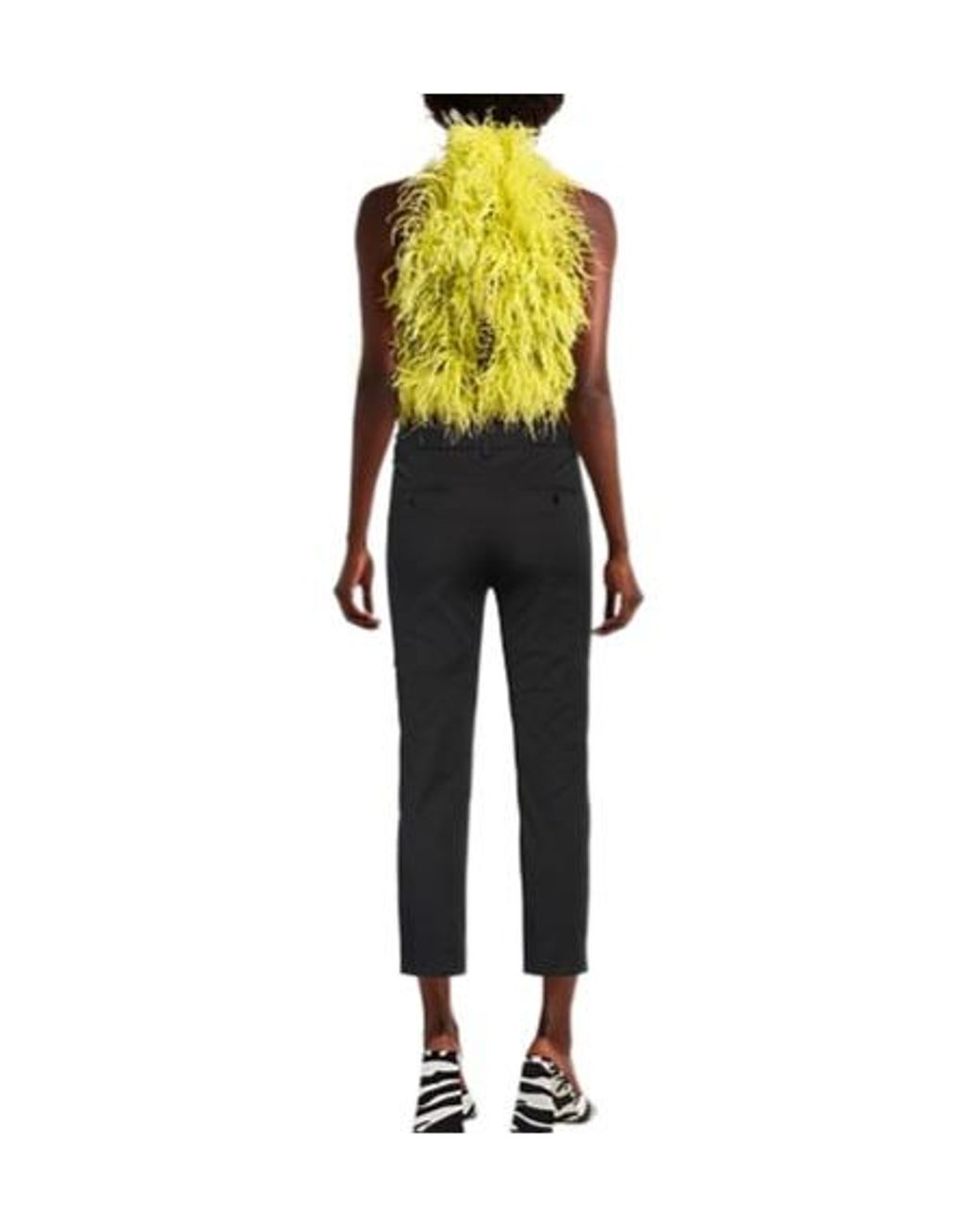 Weekend by Maxmara Black Simple Straight-Leg Pants