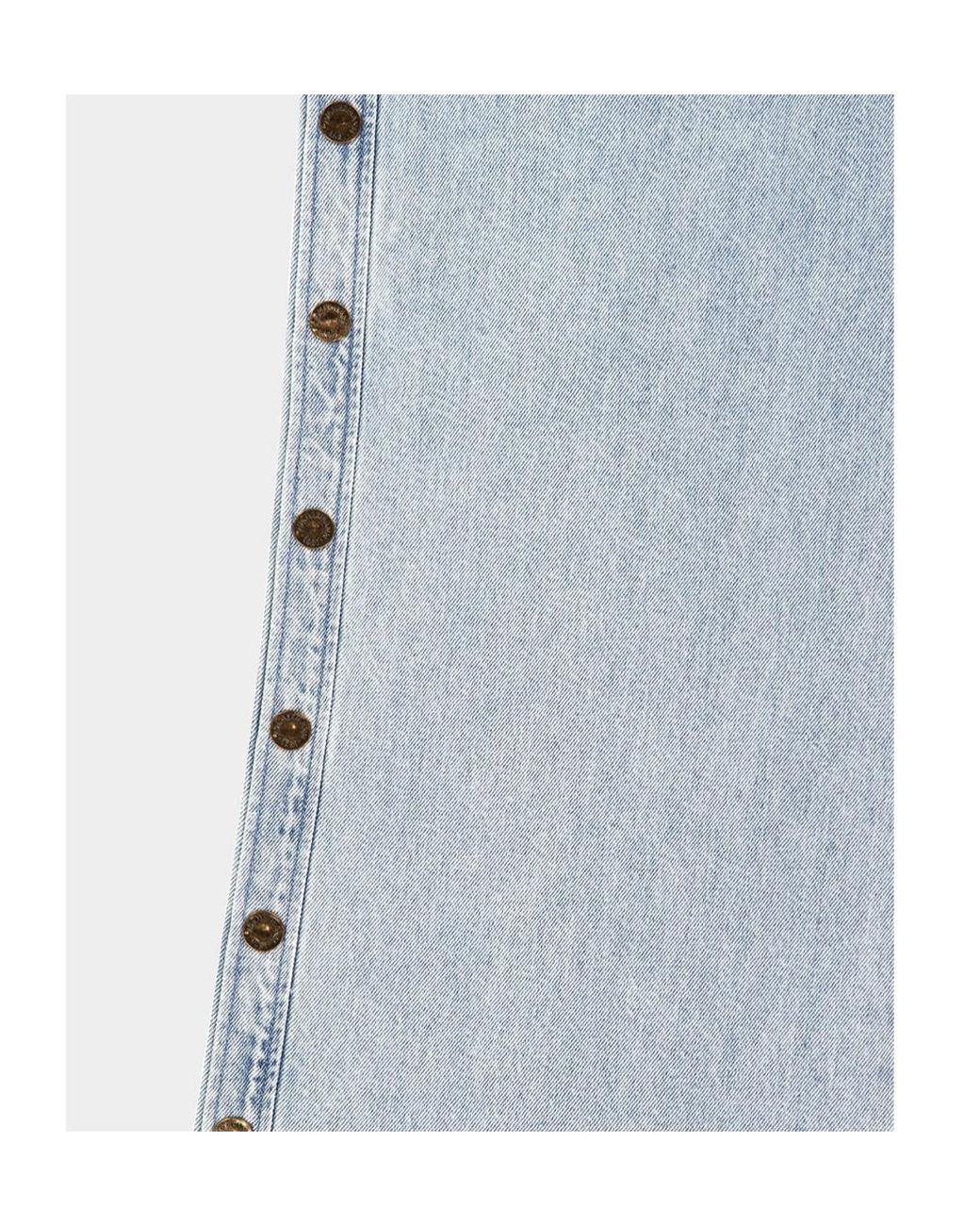 Zimmermann Gray Rebellion Drawstring Jeans