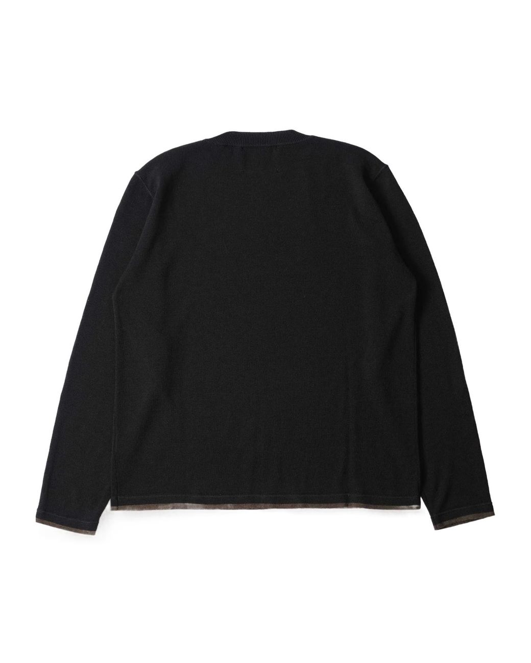 Margaret Howell Black Mhl. Tipped Thermal for men