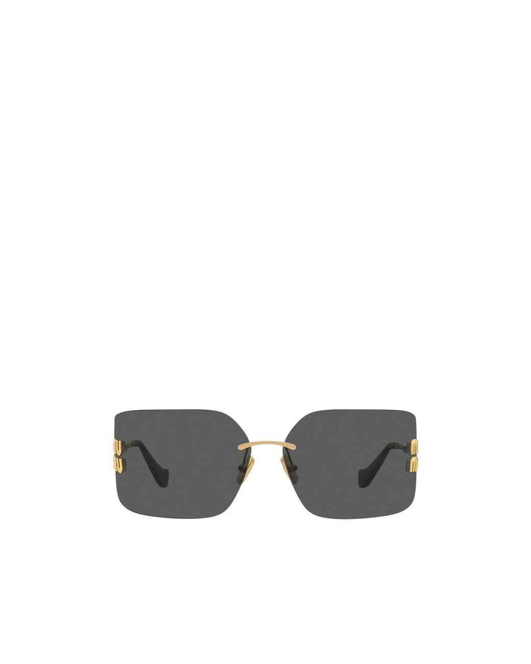 Miu Miu Multicolor Eyewear Wrap-Around Frame Full Rim Sunglasses