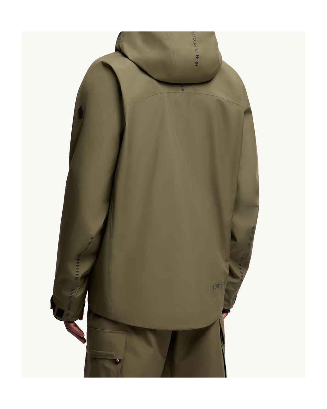 Moncler Green Grenoble Hinterburgs Hooded Ski Jacket for men