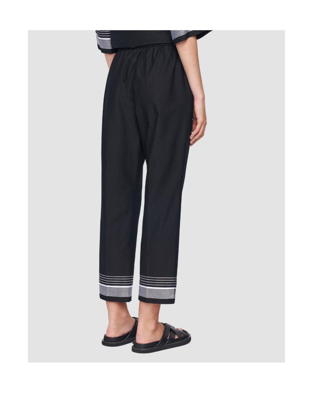 Joseph Black Tottenham Cotton Blend Trousers