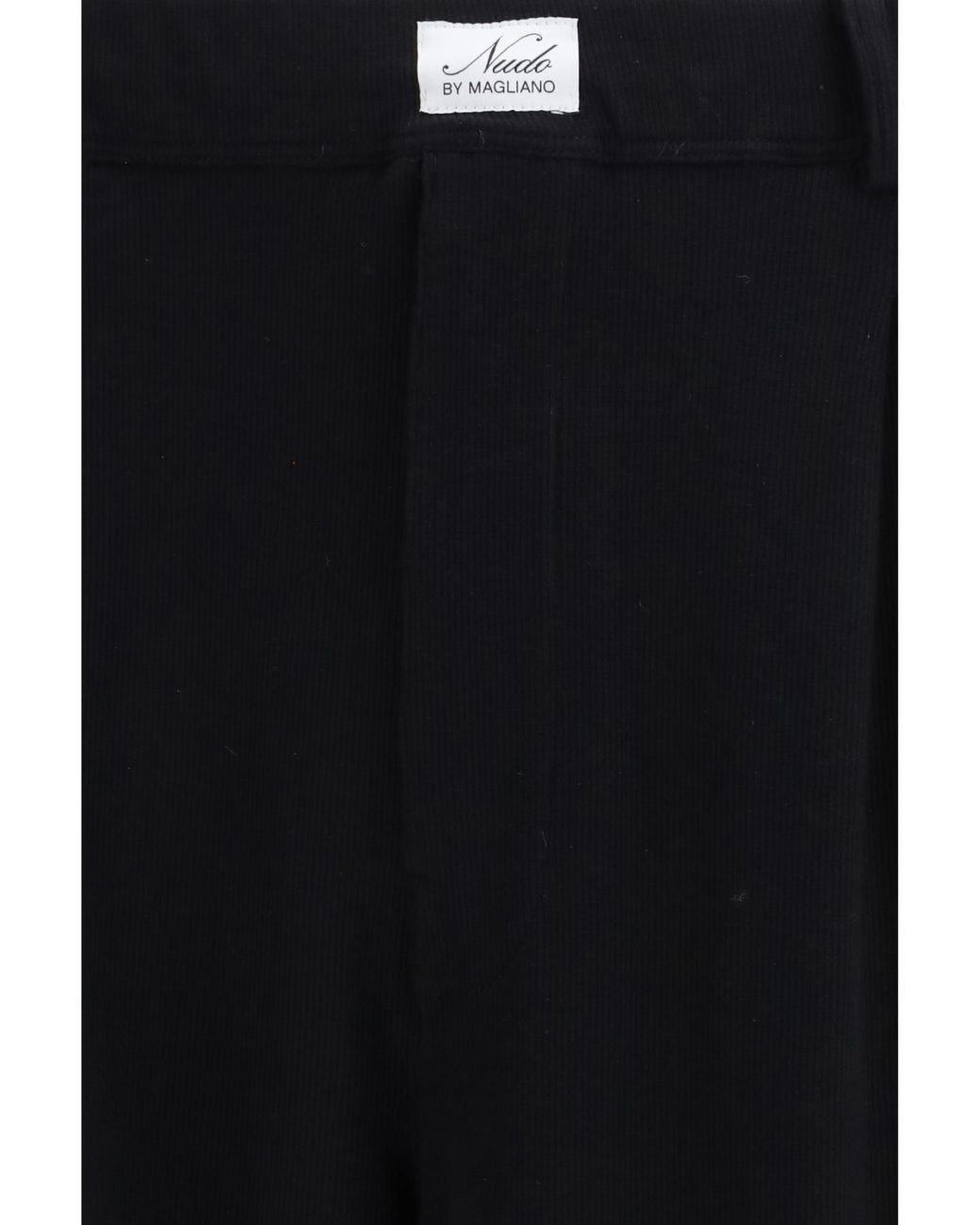 Magliano Black Nudo Knitted Trousers for men