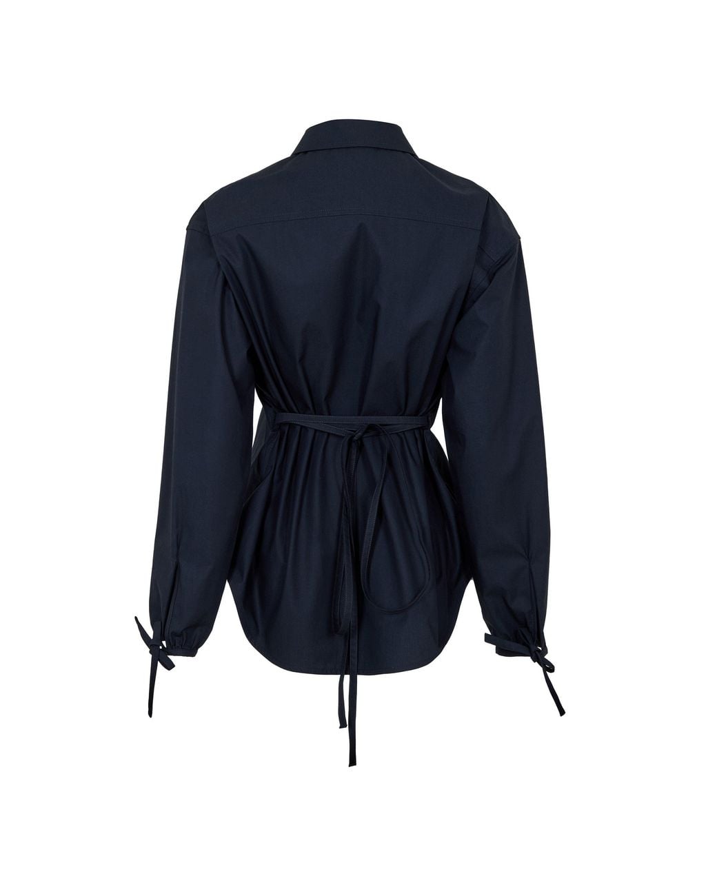 Moncler Blue Structured Overshirt