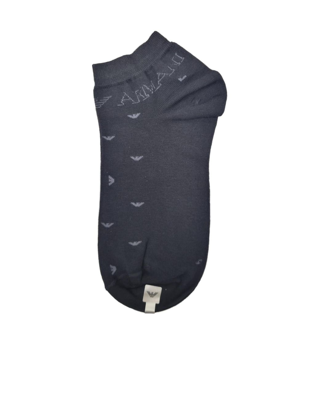 Emporio Armani Blue Ribbed Socks for men