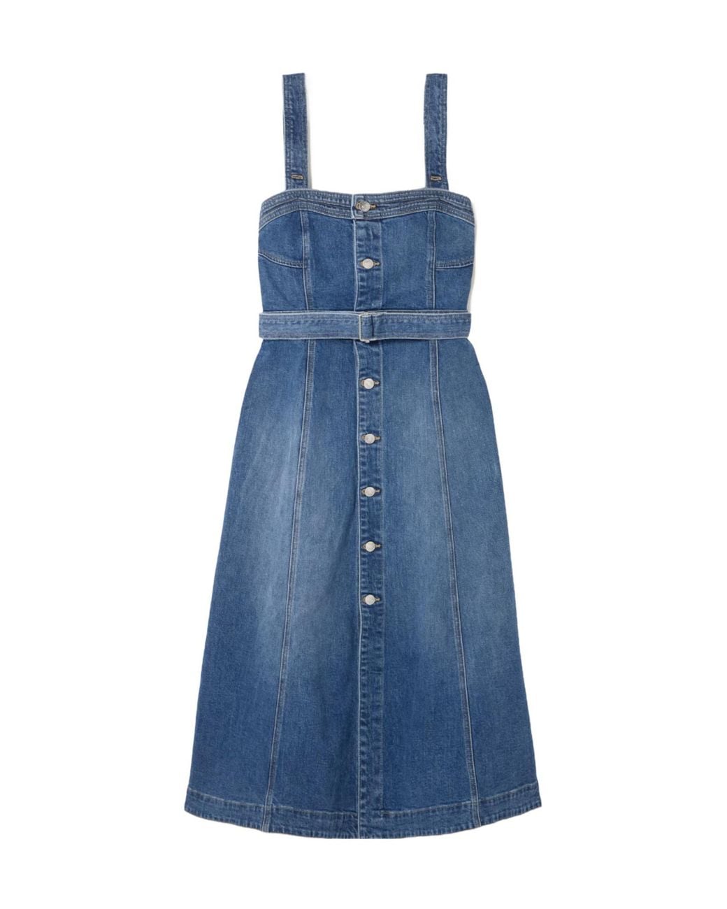 Jonathan Simkhai Blue Alba Dress