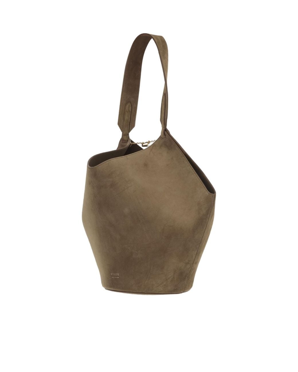 Khaite Metallic Lotus Small Tote Bag