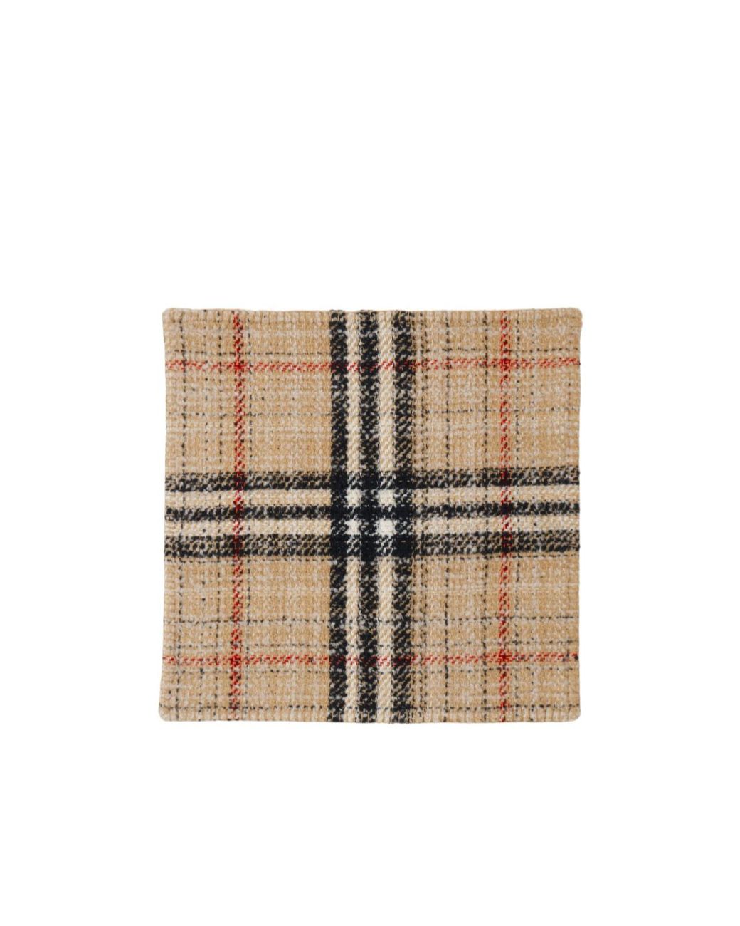 Burberry Natural Cashmere Blend Cushion Cover for men