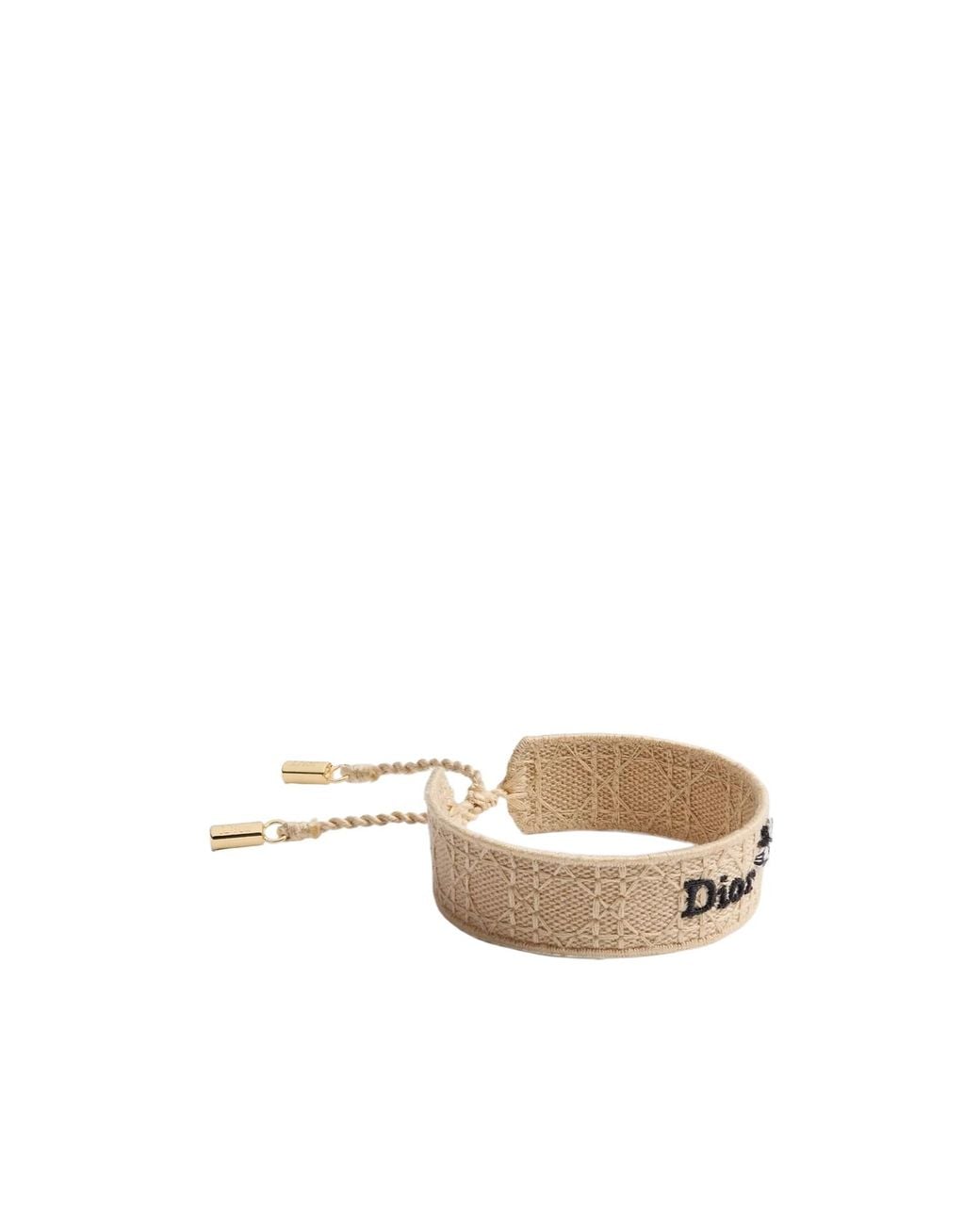 Dior White Iviera Band Bracelet