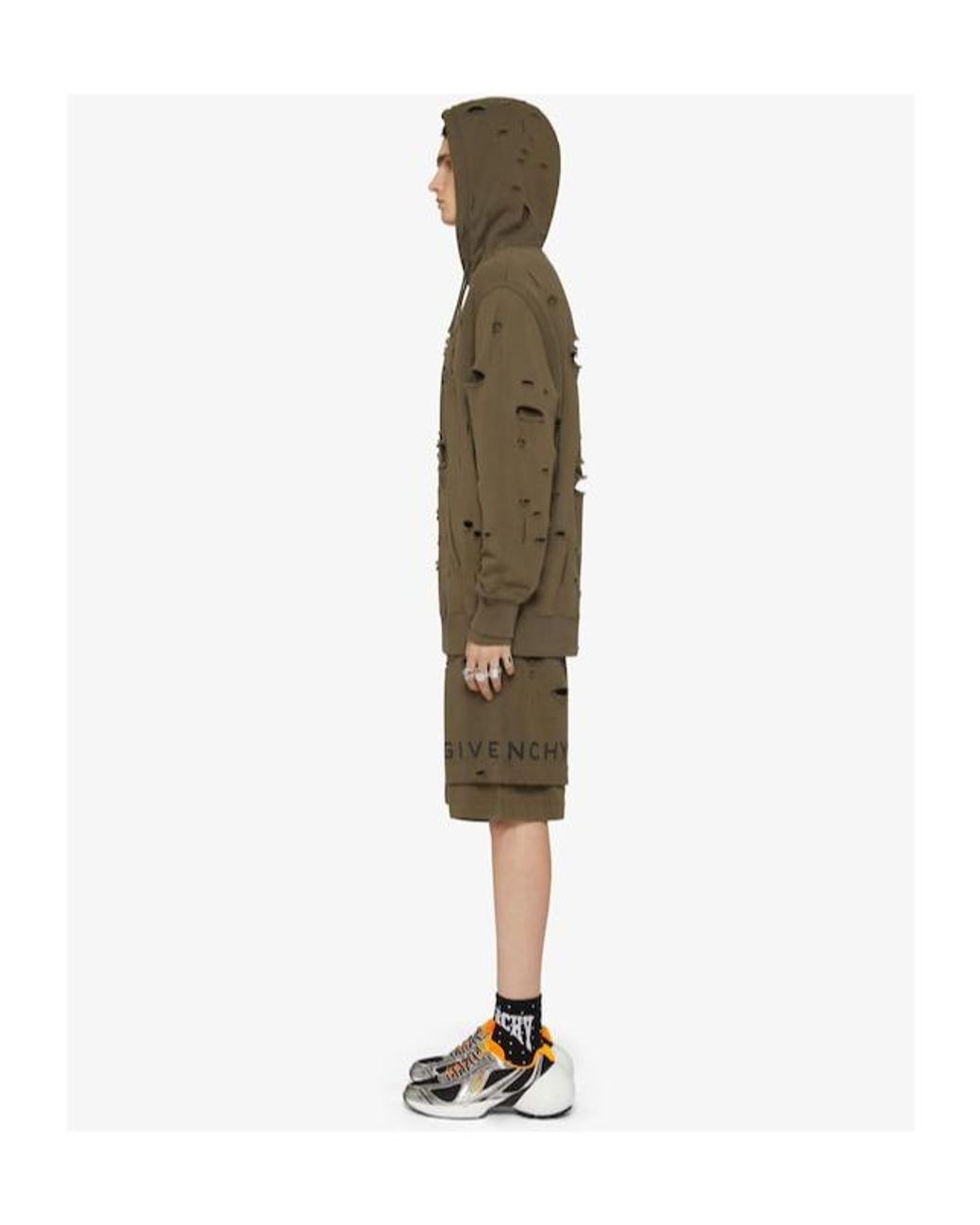 Givenchy Green Hoodie for men
