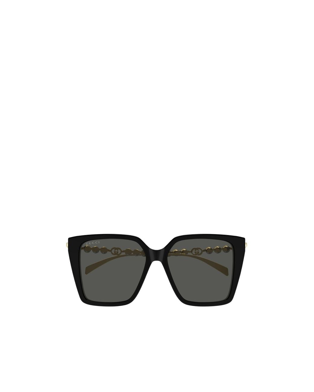 Gucci Black Eyewear Square Frame Sunglasses