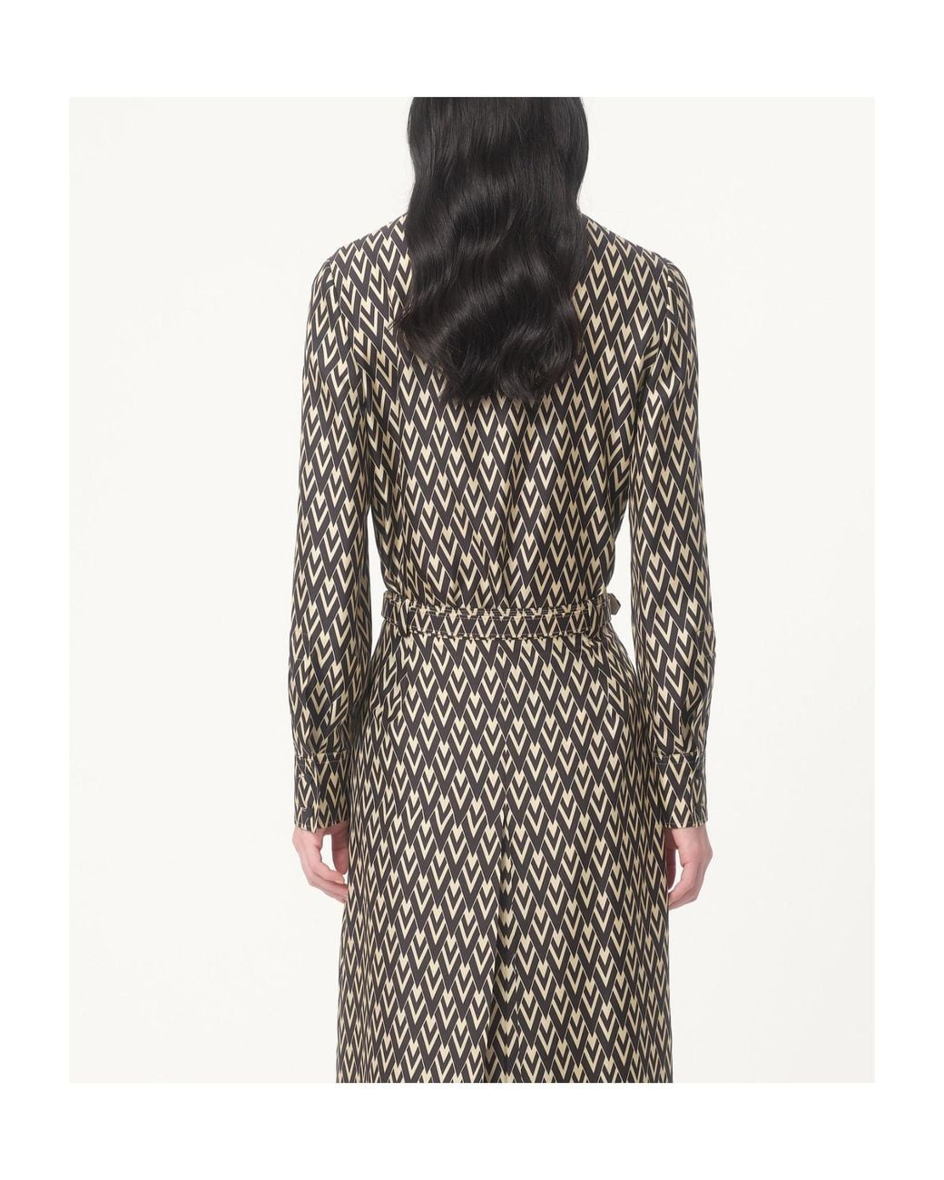 Valentino Multicolor Toute La V Monogram Long-Sleeved Shirt