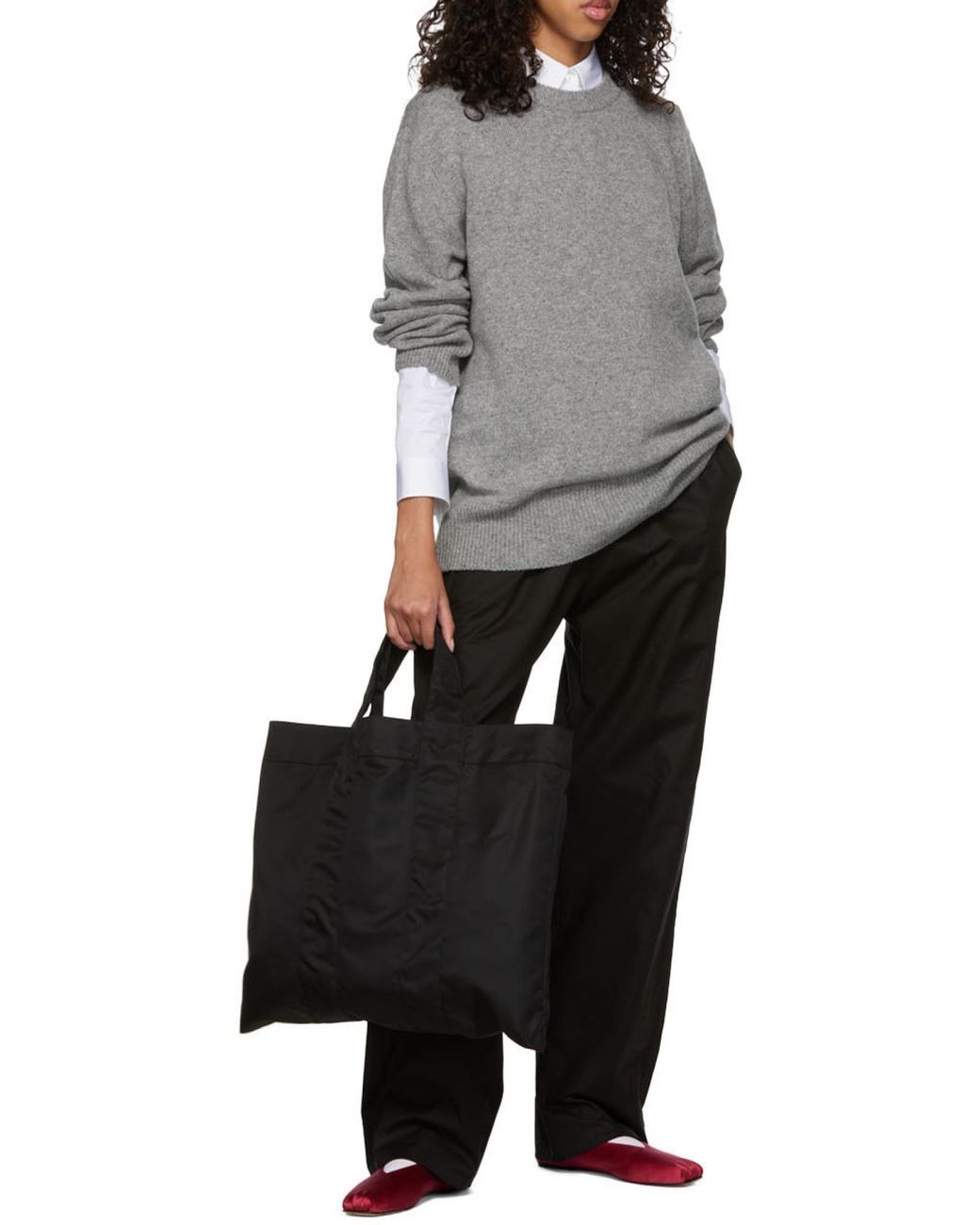 The Row White Petra Classic Shirt