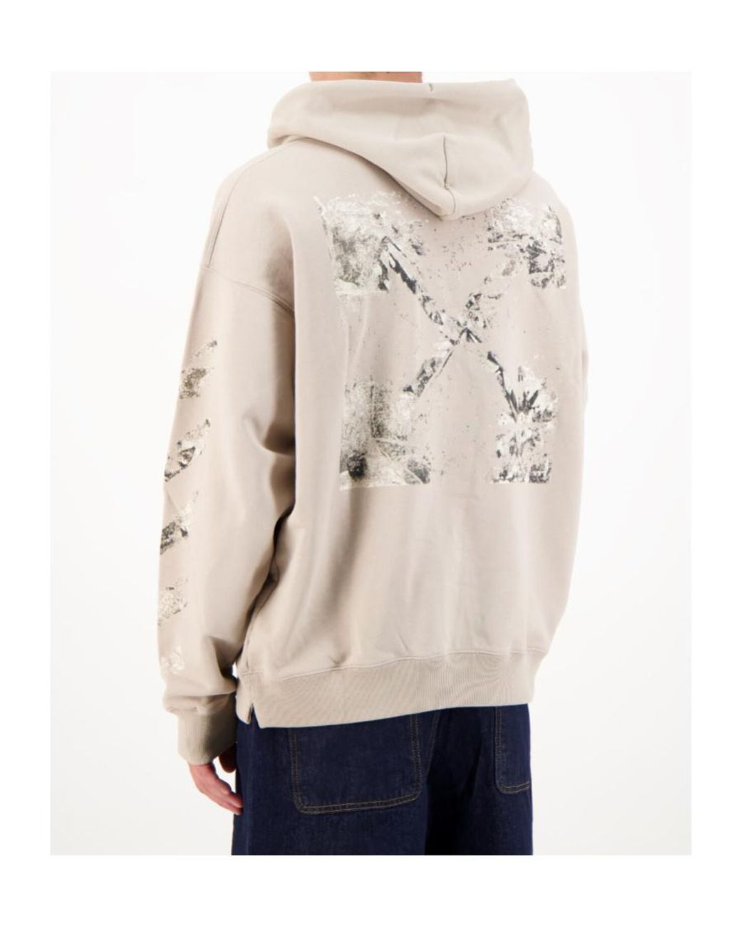 Off-White c/o Virgil Abloh Natural Spices Arrow Skate Hoodie for men