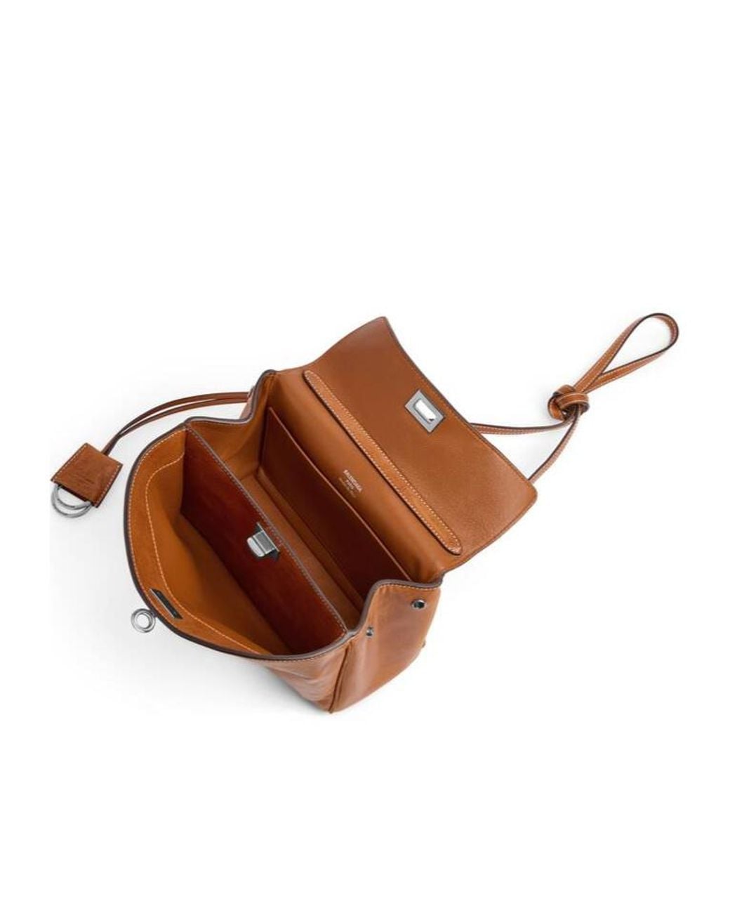 Balenciaga Brown Rodeo Mini Top Handle Bag