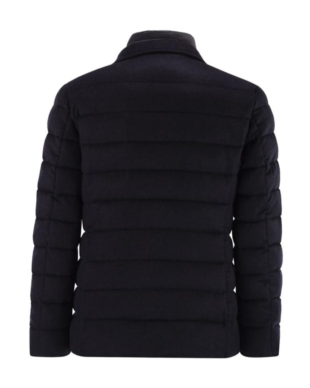 Moorer Blue Long-Sleeved Down Jacket for men