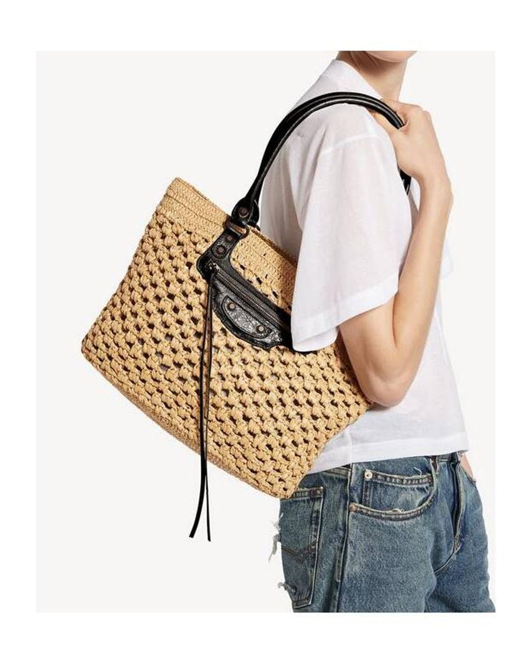 Balenciaga Multicolor Le City Medium Basket Bag