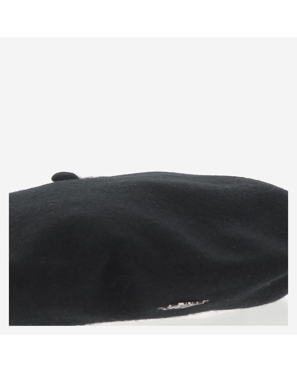 Roger Vivier White Embellished Beret Hat