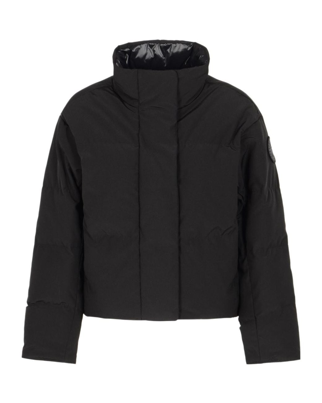 Canada Goose Black Grandview Cropped Jacket