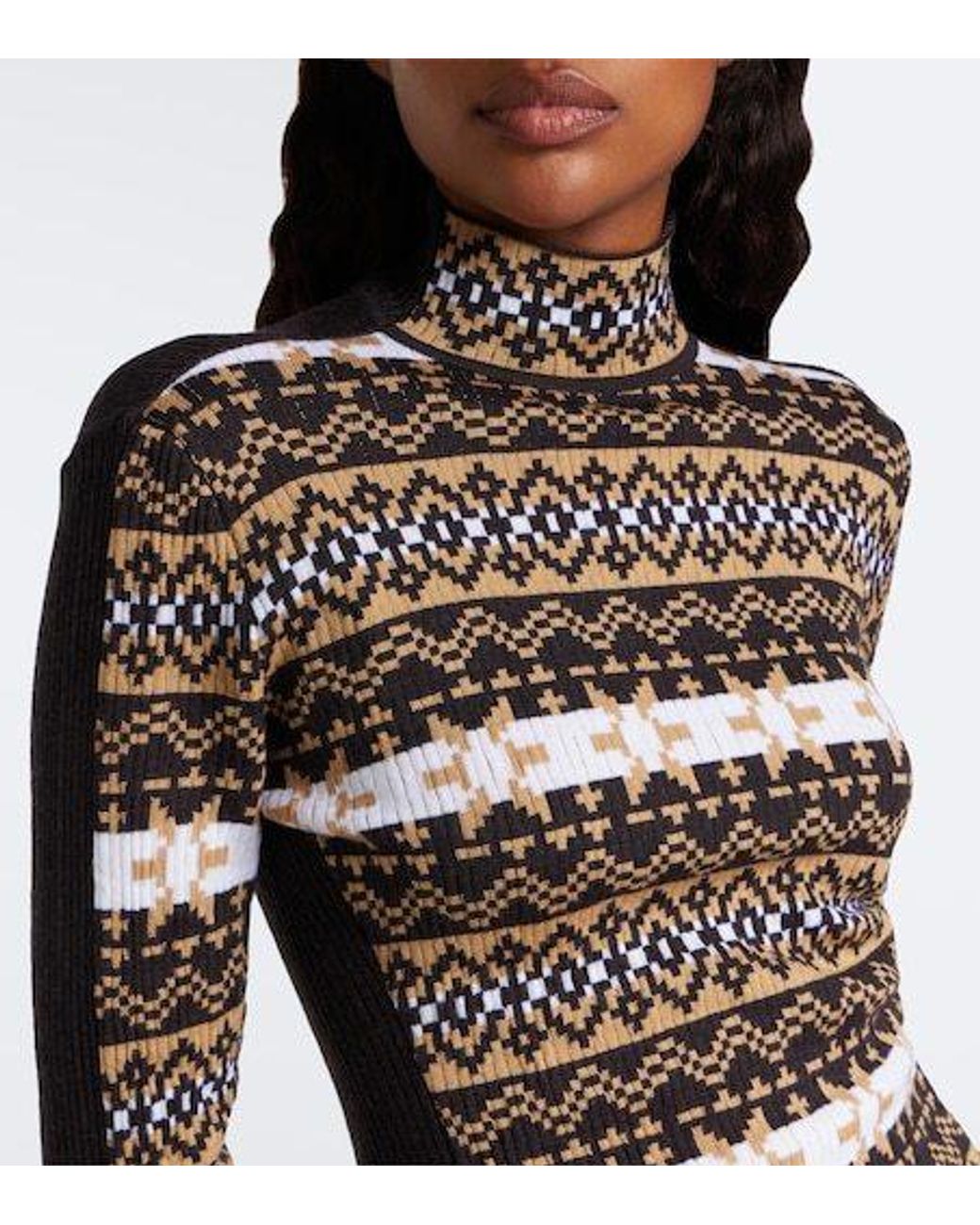 Jean Paul Gaultier Black Wool Sweater