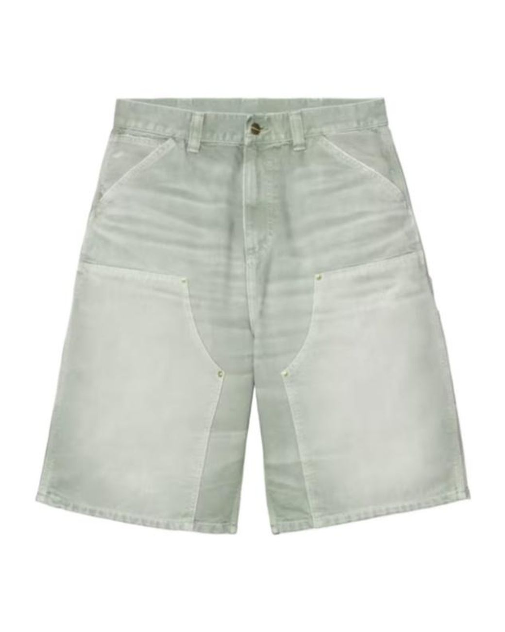 Carhartt Gray Wip Utility Work Shorts for men