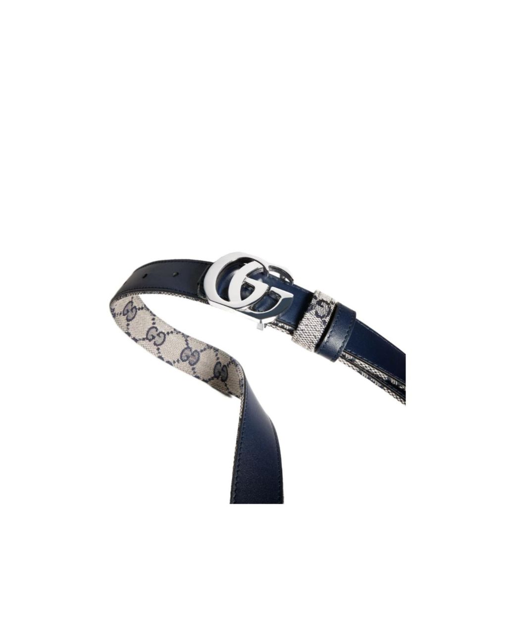 Gucci Multicolor Cut Gg Marmont Reversible Belt