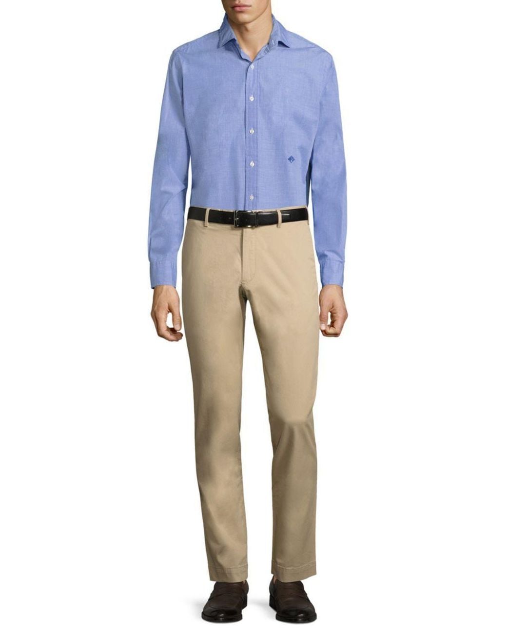 Polo Ralph Lauren Natural Mid Rise Chino Trousers for men