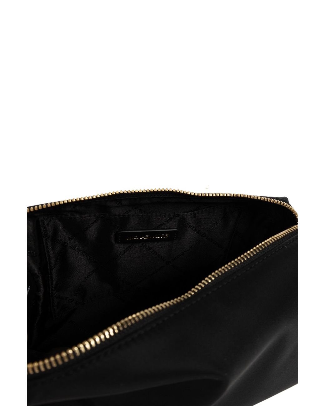 MICHAEL Michael Kors Black Zip-Top Make Up Bag