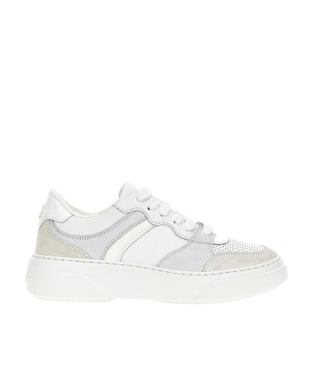 DSquared² White 'Bumper' Sneakers