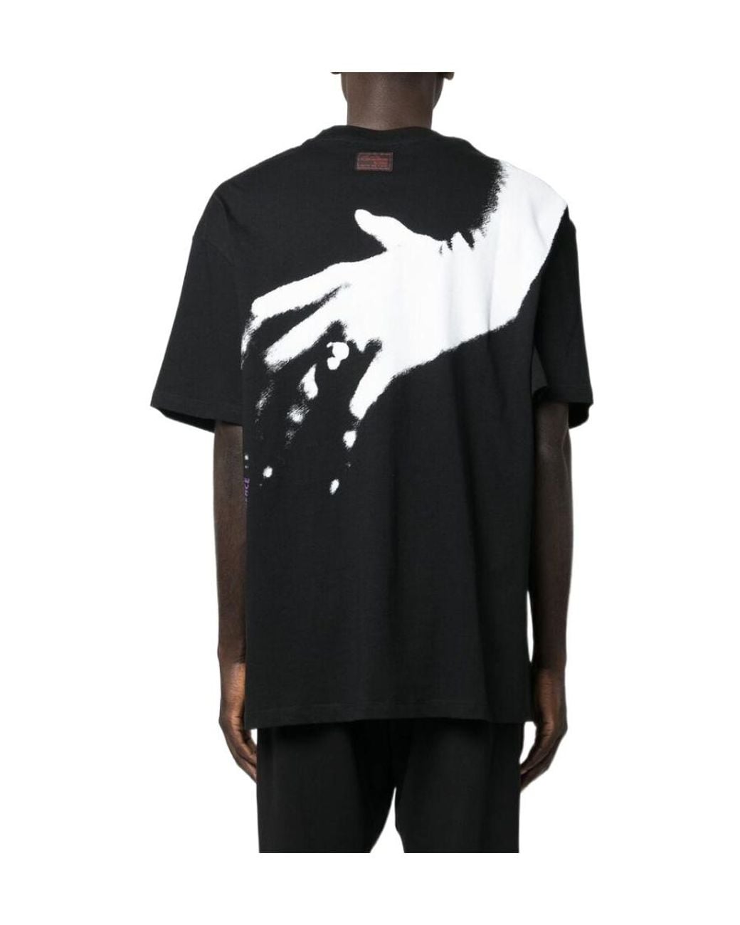 Raf Simons Black Logo Short-Sleeved T-Shirt for men