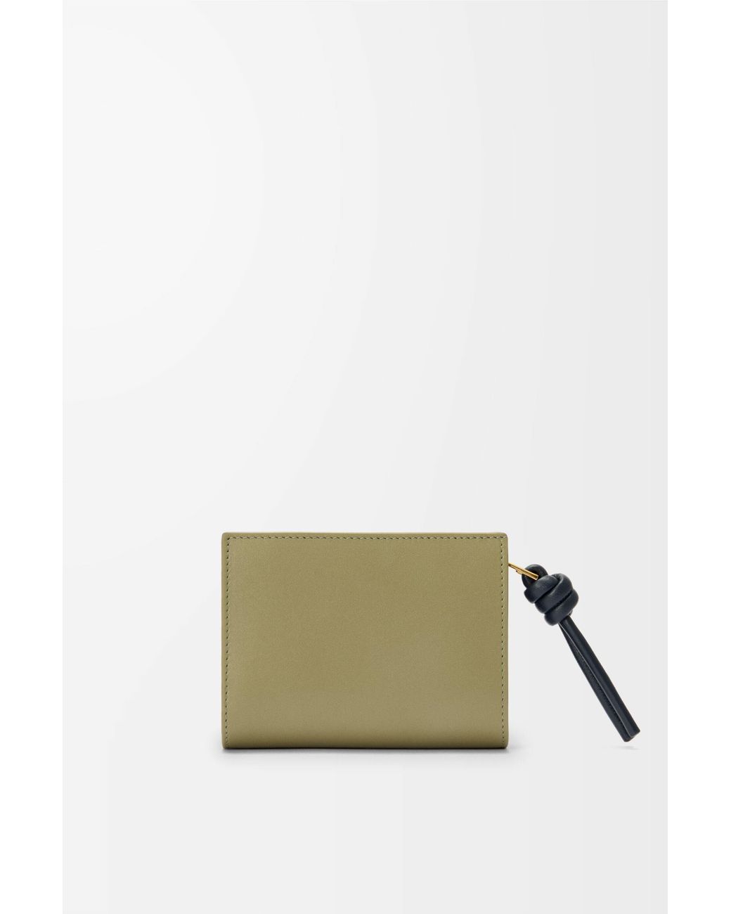 Loewe Knot Compact Wallet in Green | Lyst