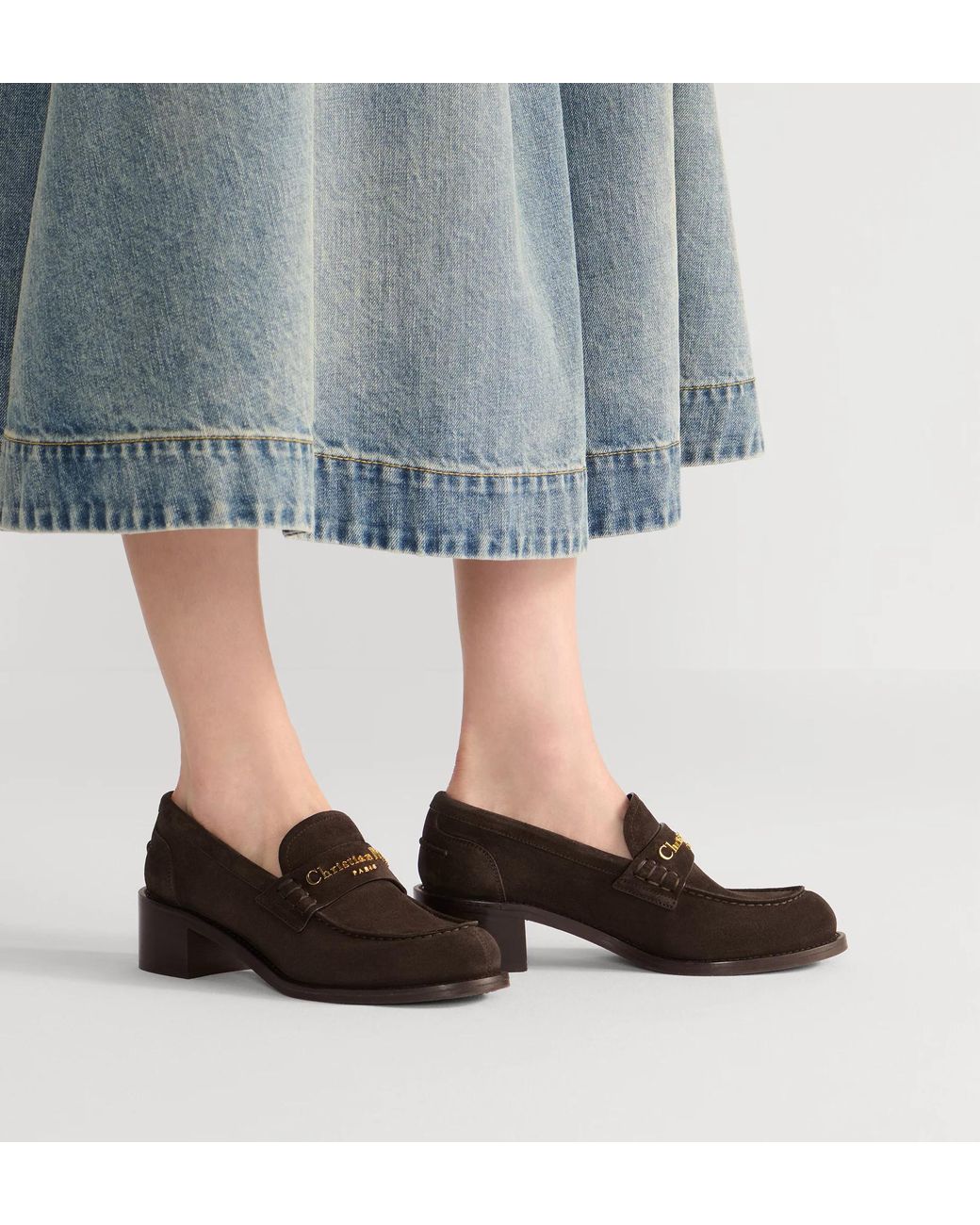 Dior Brown Boy Pump