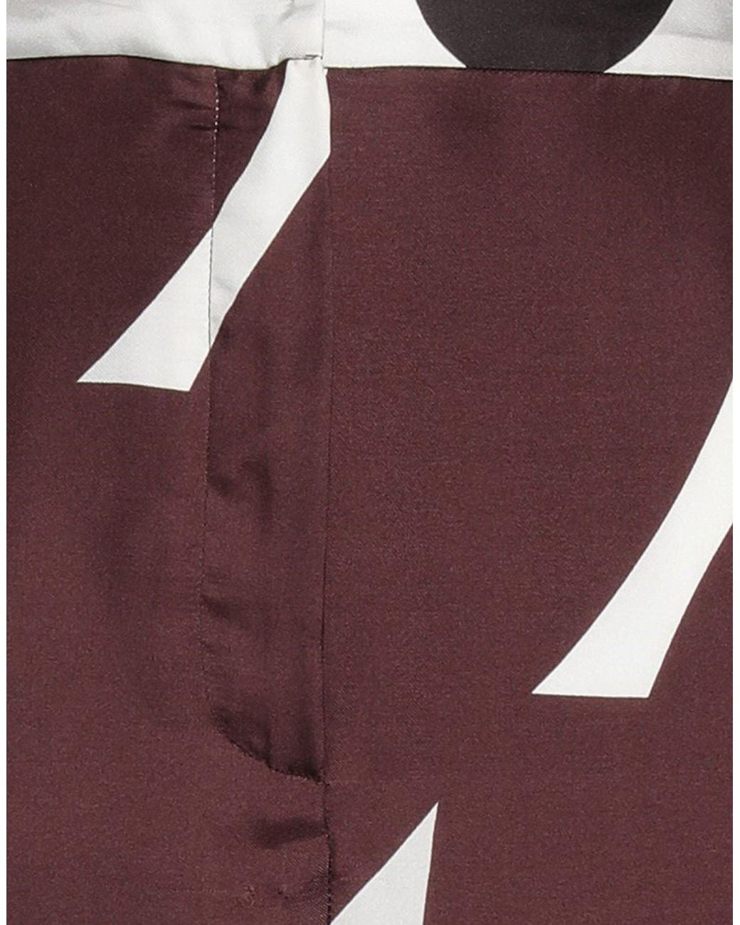 Max Mara Purple Wideleg Pants