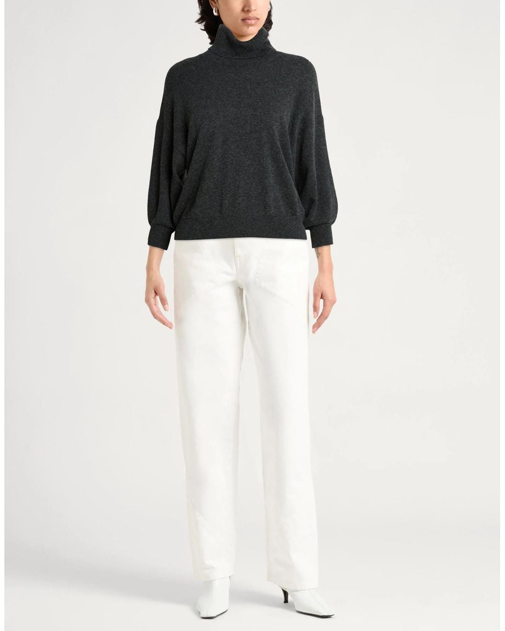 Max Mara Black Polo Necks