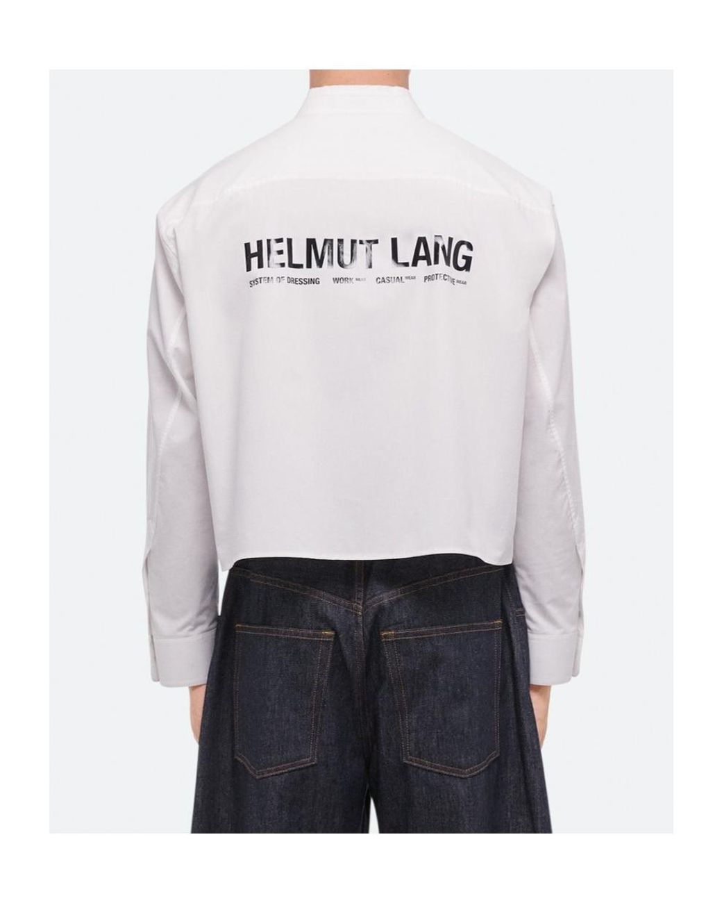Helmut Lang White Apex Shirt for men