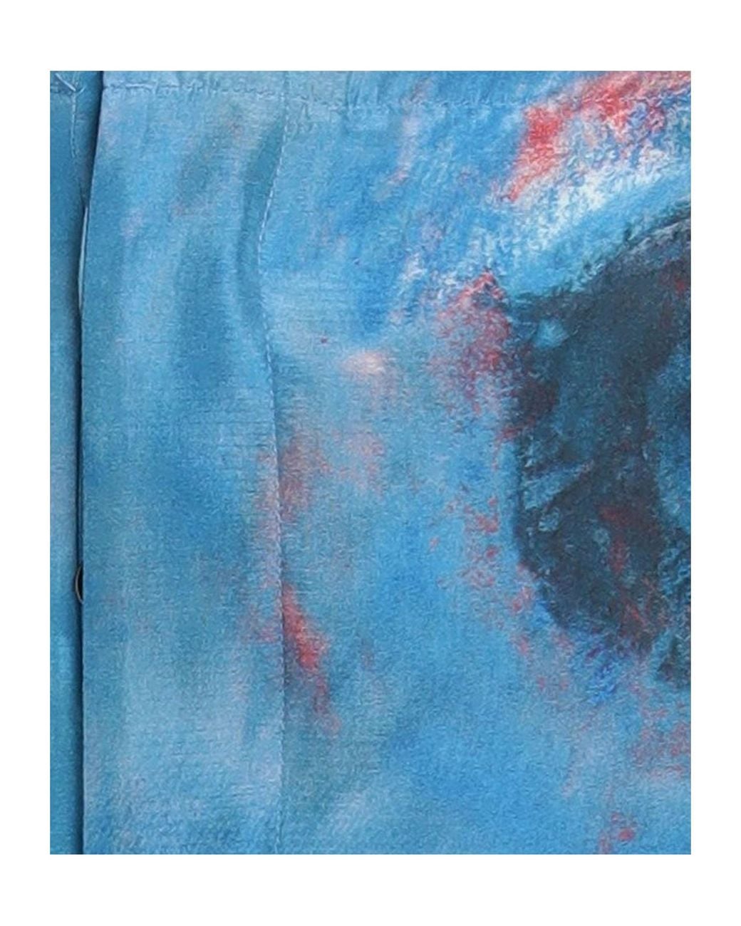 Marni Blue Satin Casual Pants